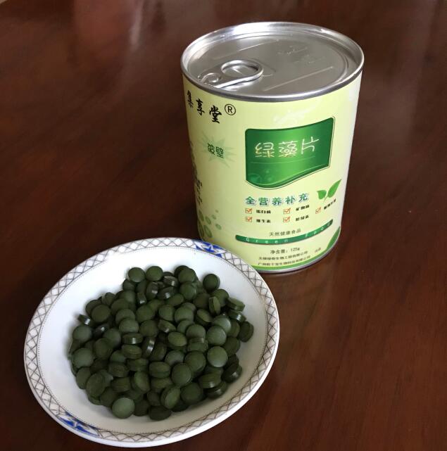 绿藻片包装